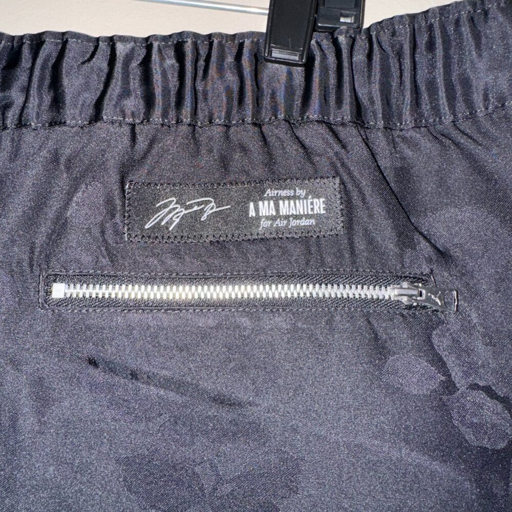 Jordan x A Ma Maniere “Black Jacquard Shorts” Men Size L DJ9754-010 Brand New - Picture 4 of 8